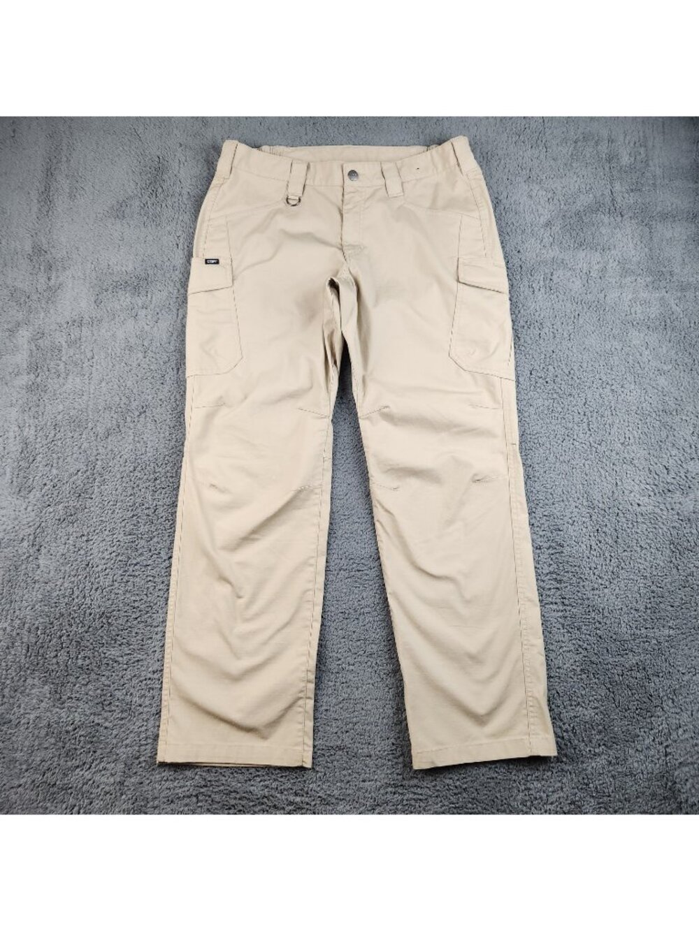 CQR Flex Stretch Tactical Pants Size 10R Water Resistant Ripstop Cargo Outdoor